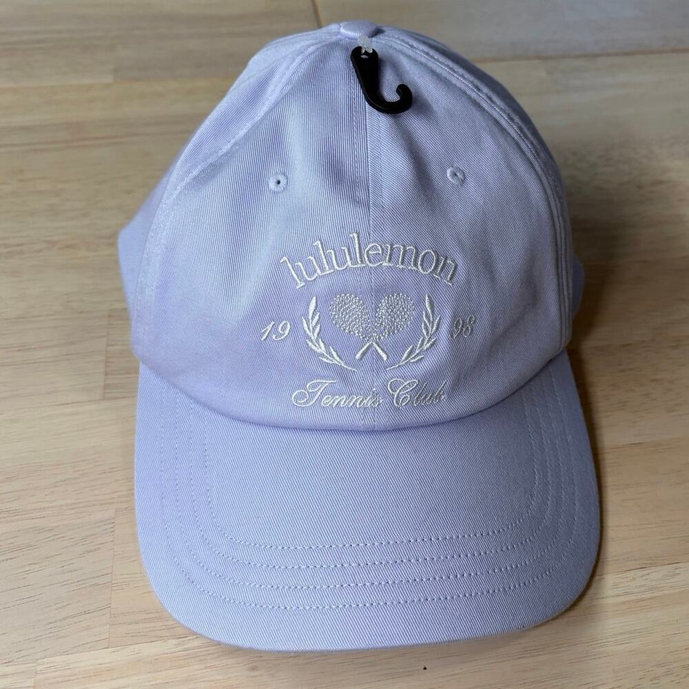 Lululemon Lavender Tennis Club Unisex Ball Cap Hat NWT L/XL Athleisure Sporty